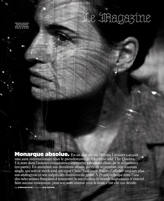 Christine & The Queens — M Le magazine du Monde
