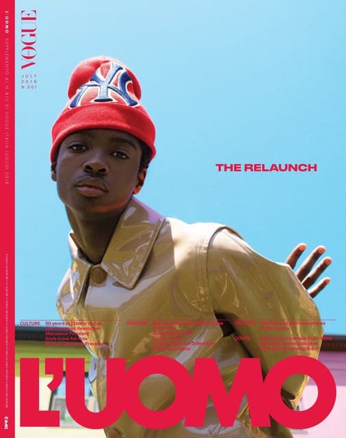 L'Uomo Vogue July 2018 Covers: The Re-La... — L'Uomo Vogue