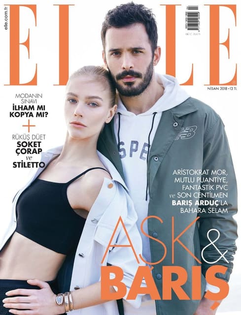 Elle Turkey April 2018 Cover — Elle Türkiye