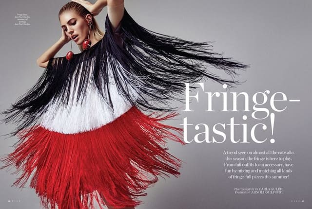 Fringe-tastic — Elle Middle East