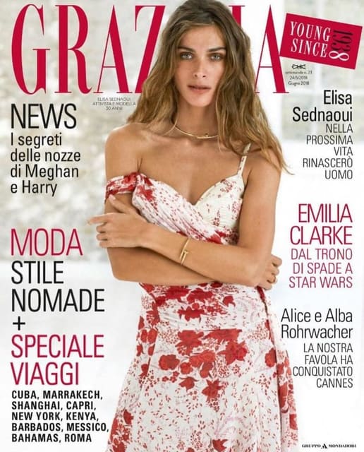 Grazia Italia June 2018 Cover — Grazia Italy