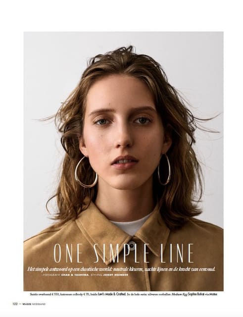 One Simple Line — Vogue Netherlands