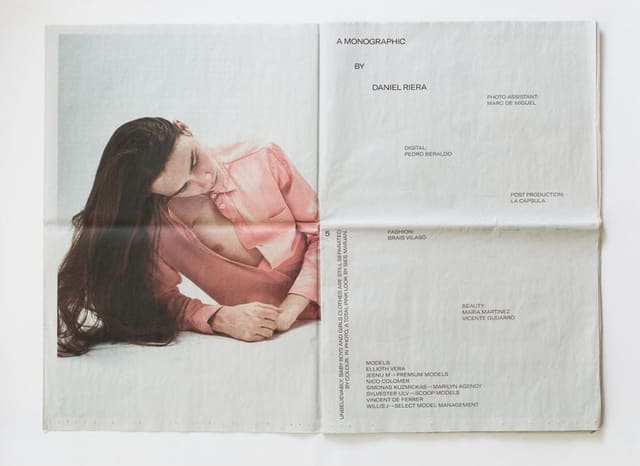 A Monographic by Daniel Riera — Assistant Magazine
