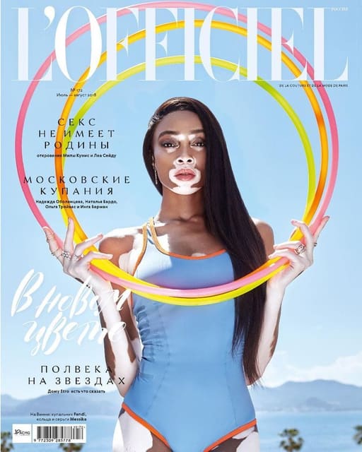 L'Officiel Russia July/August 2018 Cover — L'Officiel Russia