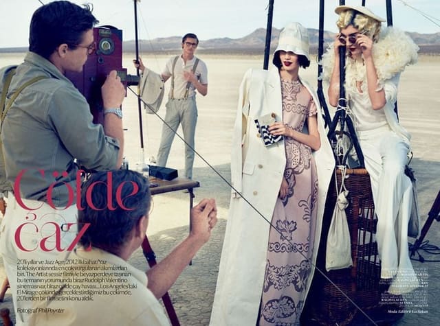 Behind the Scenes (also w/ models Grant,... — Vogue Türkiye