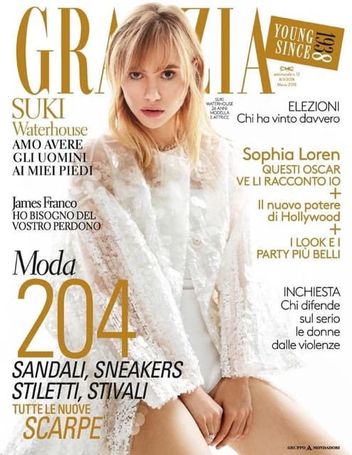 Grazia Italy March 2018 Cover — Grazia Italy
