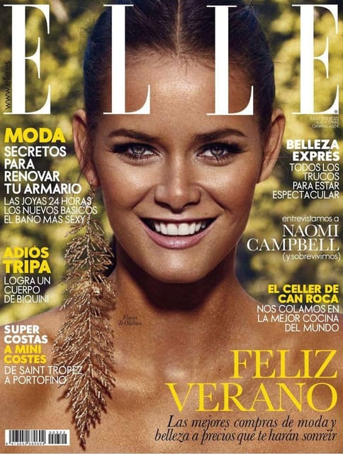 Elle Spain July 2013 Cover — Elle Spain