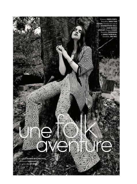 Folk Aventure — Elle France