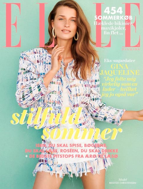 Elle Denmark July 2018 Cover — Elle Denmark