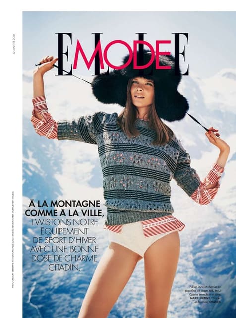Au vrai Chic des Cimes — Elle France