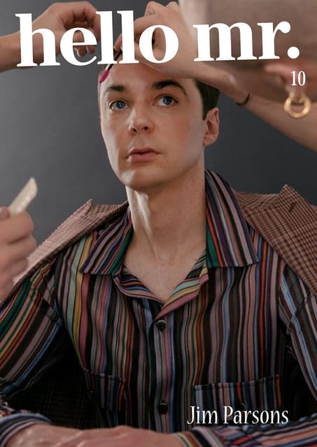 hello mr. Summer 2018 Cover with Jim Parsons — Hello Mr.
