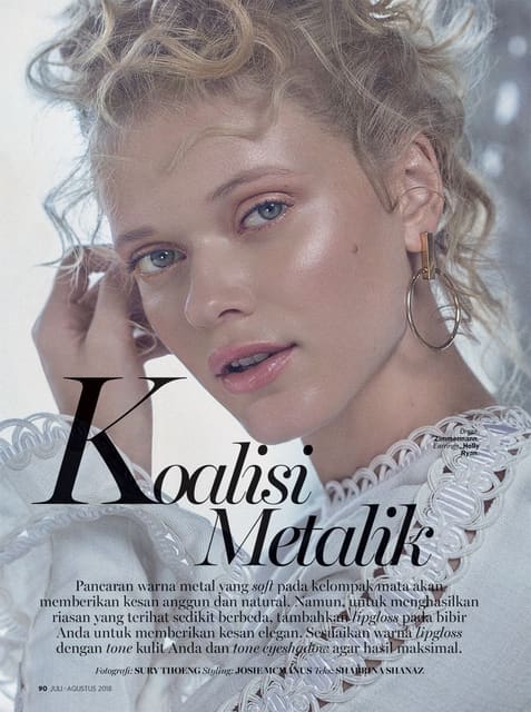 Koalisi Metalik — Marie Claire Indonesia