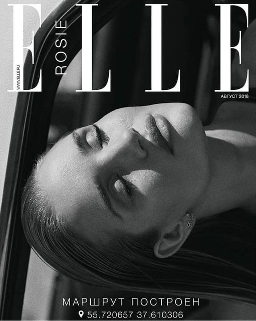 Elle Russia August 2018 Cover — Elle Russia