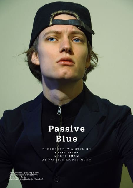 Passive Blue — Yearbook Fanzine