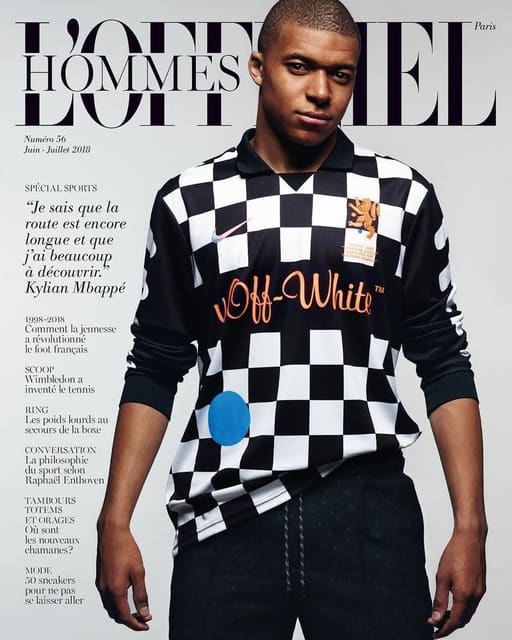 L'Officiel Hommes June/July 2018 Cover — L'Officiel Hommes Paris