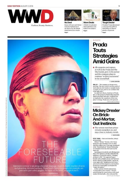 WWD August 2018 Cover - The Foreseeable ... — WWD