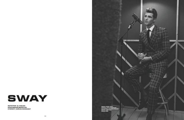 Sway by Al Habjan — L'Officiel Hommes Ukraine