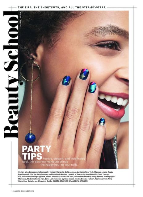 Beauty School: Party Tips — Allure Magazine