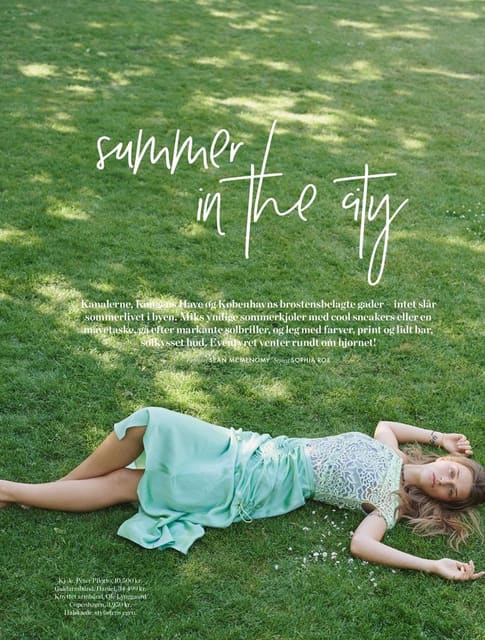 Summer in the City — Elle Denmark