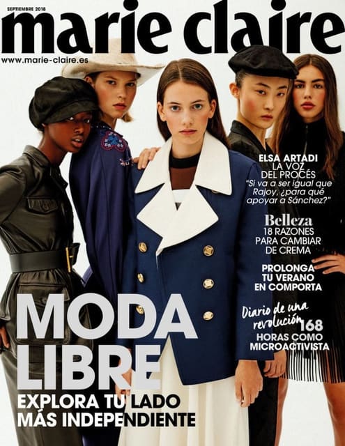 Marie Claire Spain September 2018 Cover — Marie Claire Spain