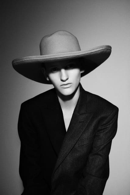 neorealismo with model Ingrida A — hommestar.thepop