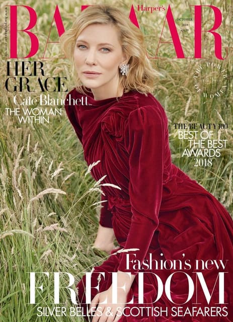 Harper's Bazaar UK October 2018 Cover — Harper's Bazaar UK