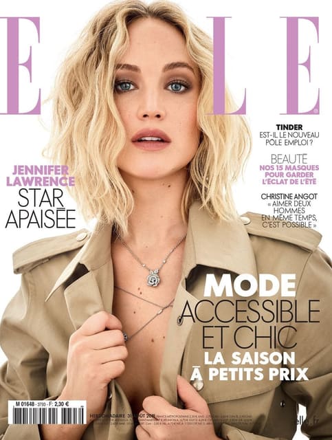Elle France August 31, 2018 Cover — Elle France