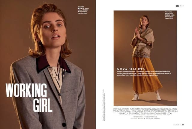 Working Girl by Vincent Merino — Elle Croatia