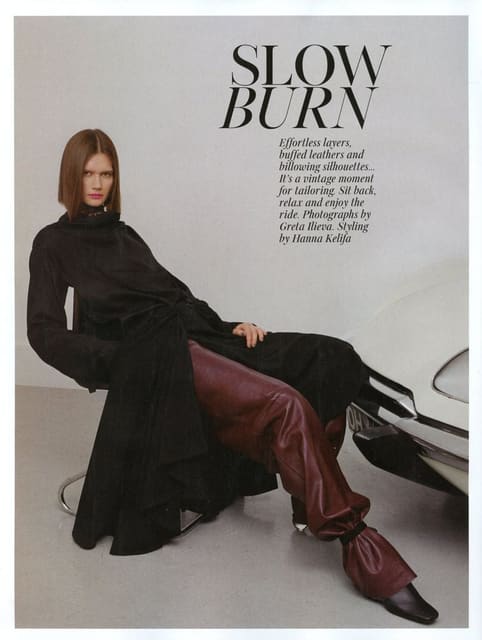 Slow Burn — British Vogue