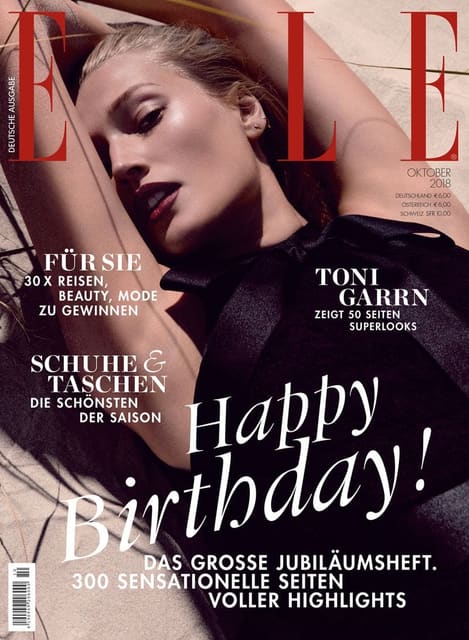 Elle Germany October 2018 Covers — Elle Germany