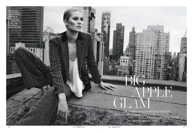 Big Apple Glam — Elle Germany