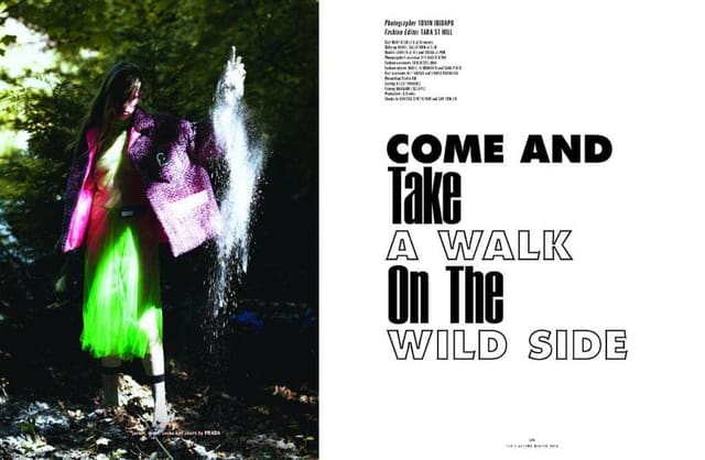 COME AND TAKE A WALK ON THE WILD SIDE — 10 Magazine