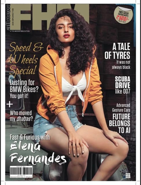 FHM India September 2018 Cover — FHM India