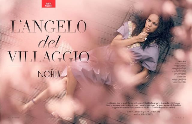 L'angelo del viaggio: Noella Coursaris — Vanity Fair Italia