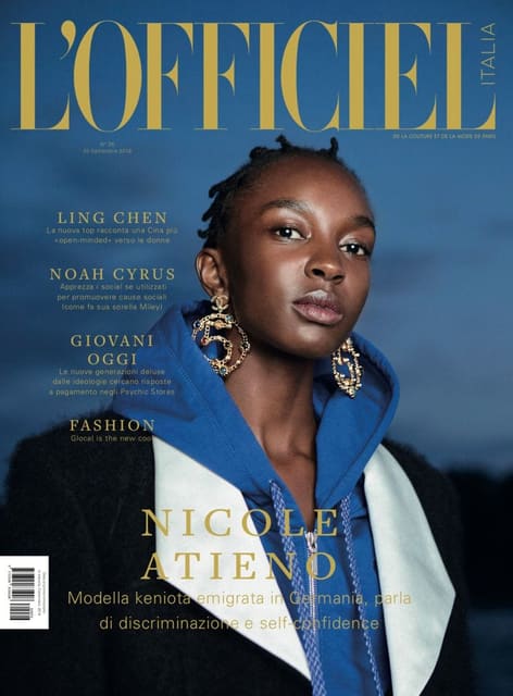L'Officiel Italia September 2018 Cover — L'Officiel Italia
