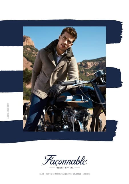 Façonnable F/W 2018 Campaign — Façonnable