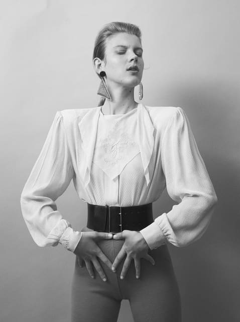 ALLY HERTEL by Mattias Bjorklund — L'Officiel Italia