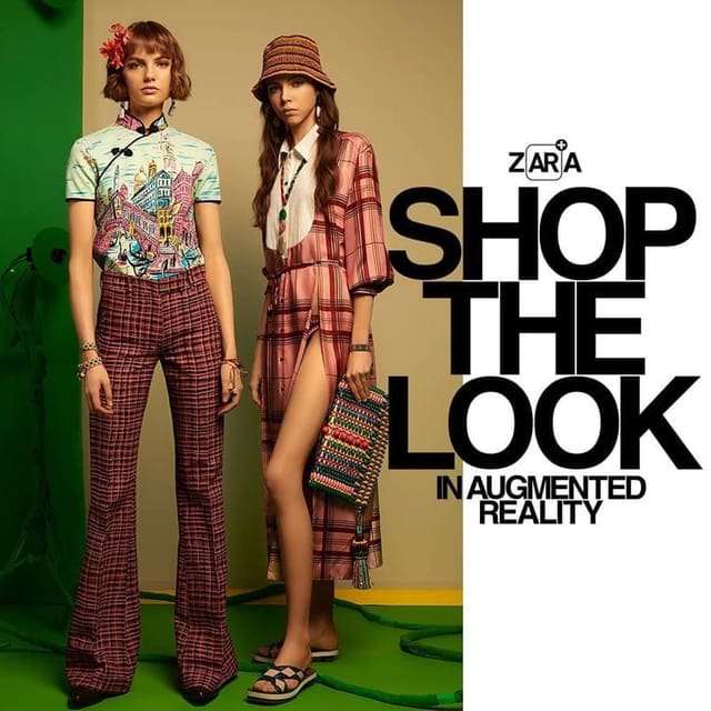 Shop the Look in Augmented Reality — Zara