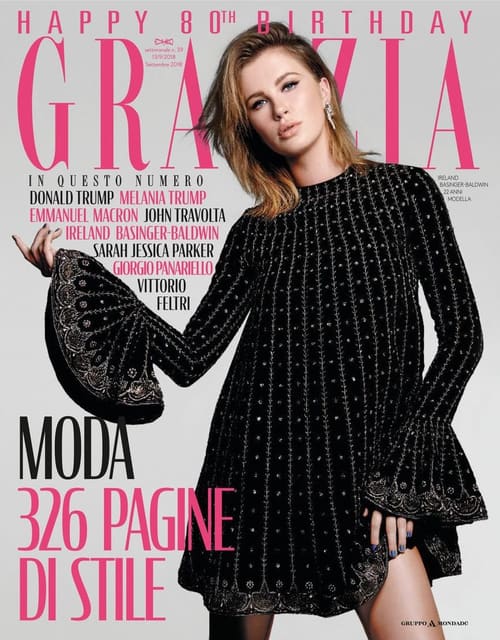Grazia Italy September 13, 2018 Cover — Grazia Italy