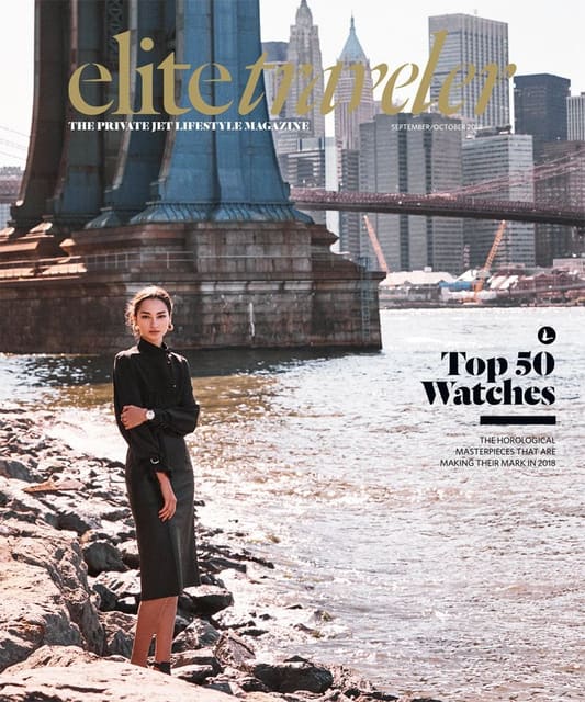 Elite Traveler Magazine September 2018 Cover — Elite Traveler Magazine
