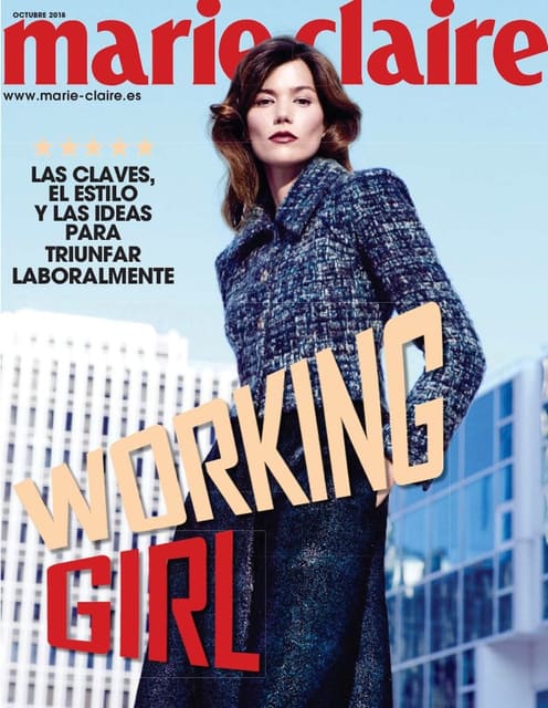 Marie Claire Spain October 2018 Cover — Marie Claire Spain