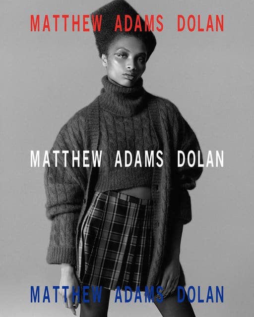Matthew Adams Dolan F/W 18 campaign — Matthew Adams Dolan