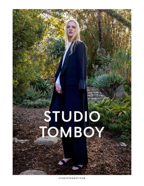 Studio Tomboy Spring Summer 2017 — Studio Tomboy