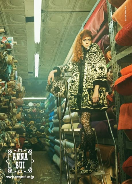 Anna Sui Winter 2018 Campaign — Anna Sui