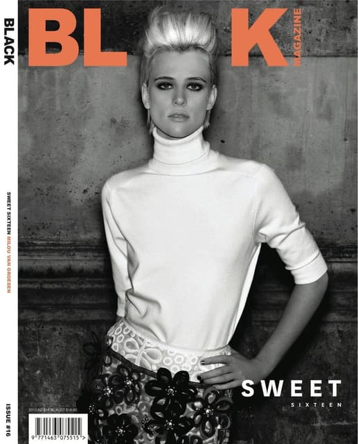 Black Magazine #16 Spring 2012 Covers (A... — Black Magazine