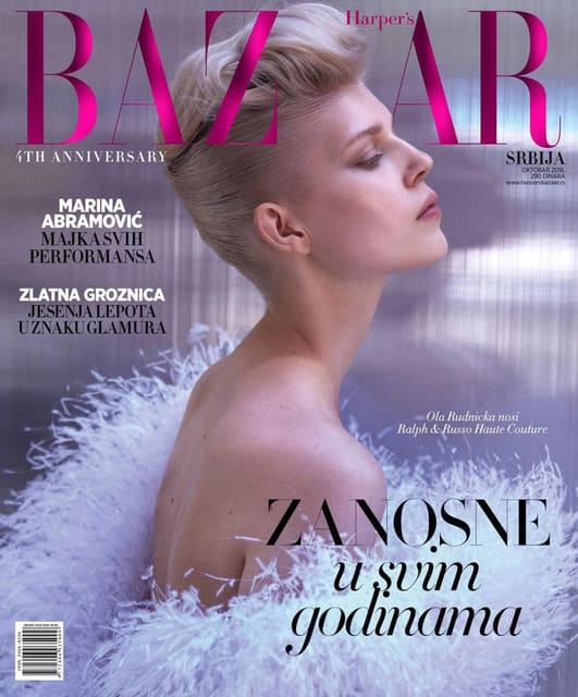Harper's Bazaar Serbia October 2018 Cove... — Harper's Bazaar Serbia