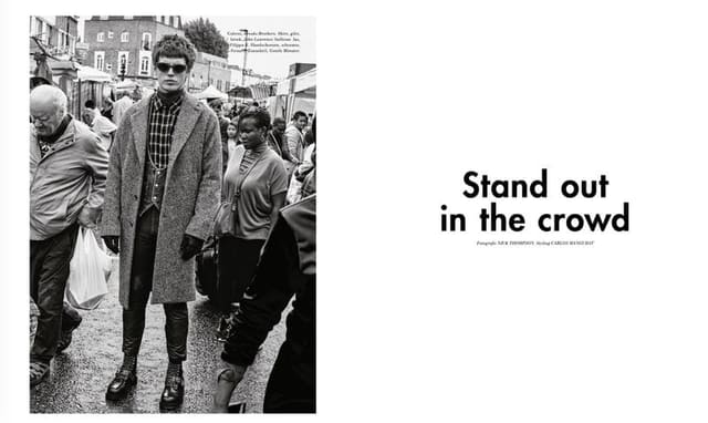 Stand Out in a Crowd — L'Officiel Hommes Netherlands