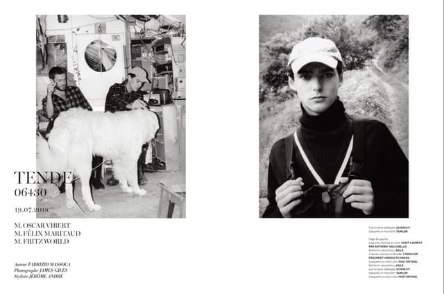 Tende 06430 — L'Officiel Hommes Paris