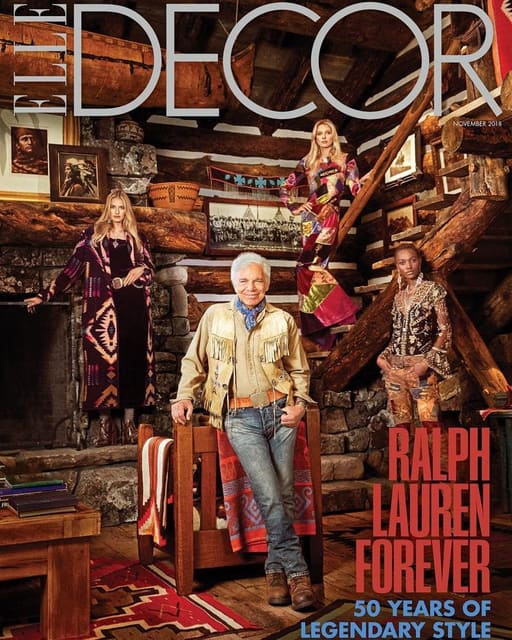 Elle Decor November 2018 Cover — Elle Décor