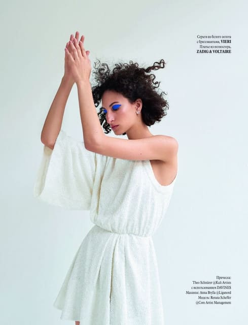 Renata Scheffer by Annyck Benth — L'Officiel Ukraine